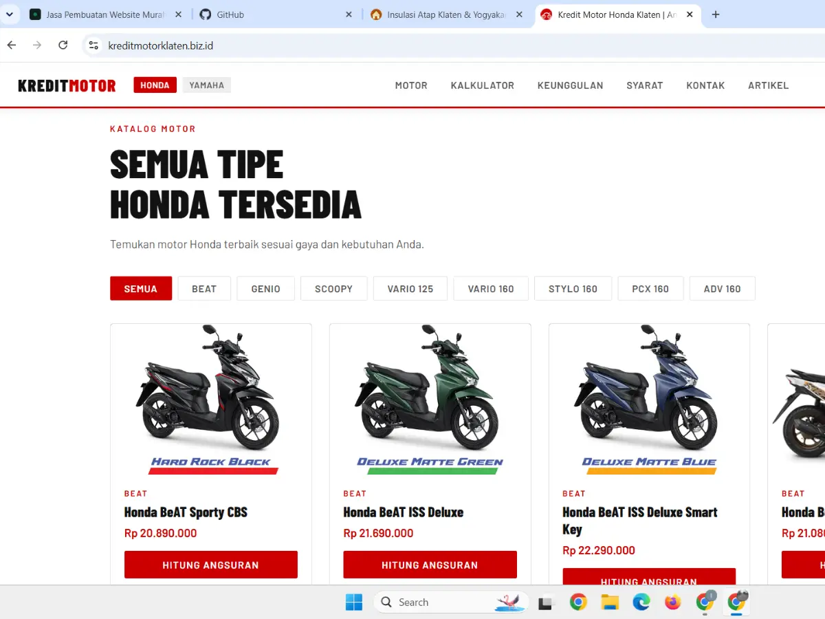 kreditmotorklaten.biz.id Website Produk Penjualan